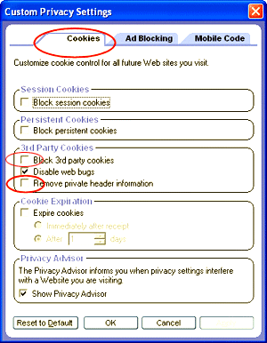 Zone Alarm warning